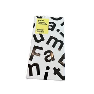 CARDS AGAINST HUMANITY- FAMILY EDITION- 600 CARDS- HILARIOUS